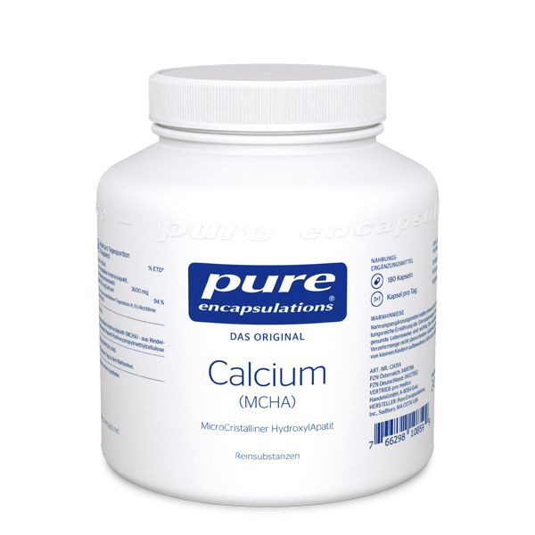 PURE ENCAPSULATIONS Calcium MCHA Kapseln
